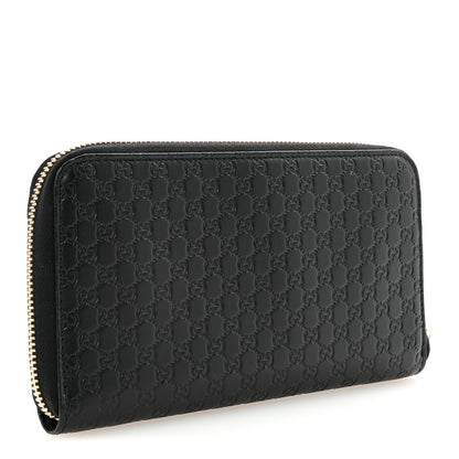 Gucci Microguccissima Zip Around Wallet Black 3 of 8
