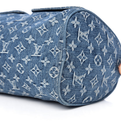 Louis Vuitton Monogram Denim Neo Speedy Blue 8 of 9