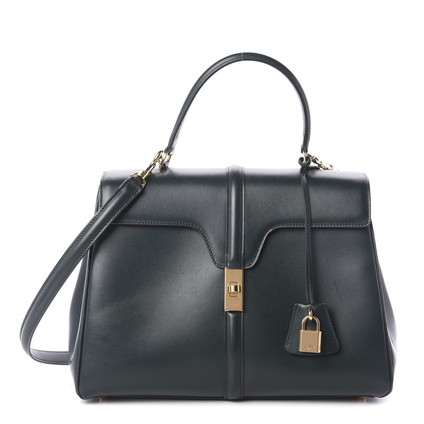 Satinated Calfskin Medium 16 Top Handle Bag Amazone