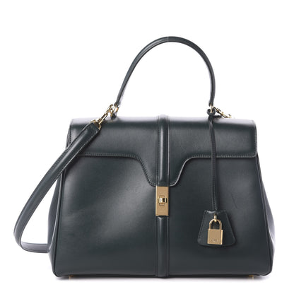 Celine Satinated Calfskin Medium 16 Top Handle Bag Amazone 1 of 11