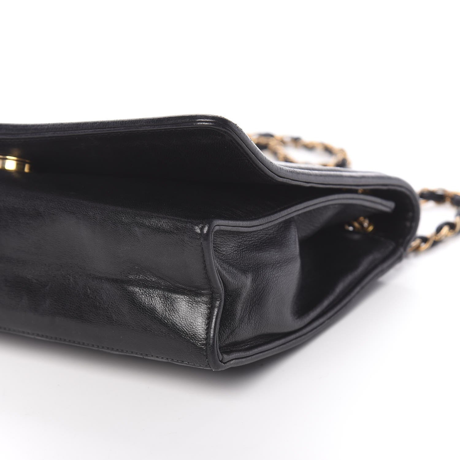 Chanel Lambskin Quilted Small Single Flap Black 11 of 11