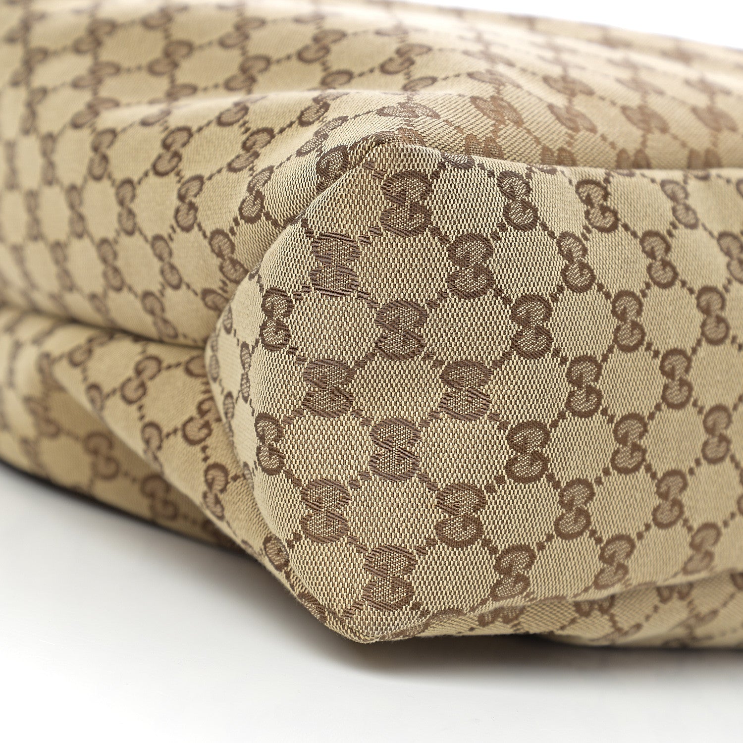 Gucci Monogram Large Horsebit Chain Hobo Dark Brown 8 of 9
