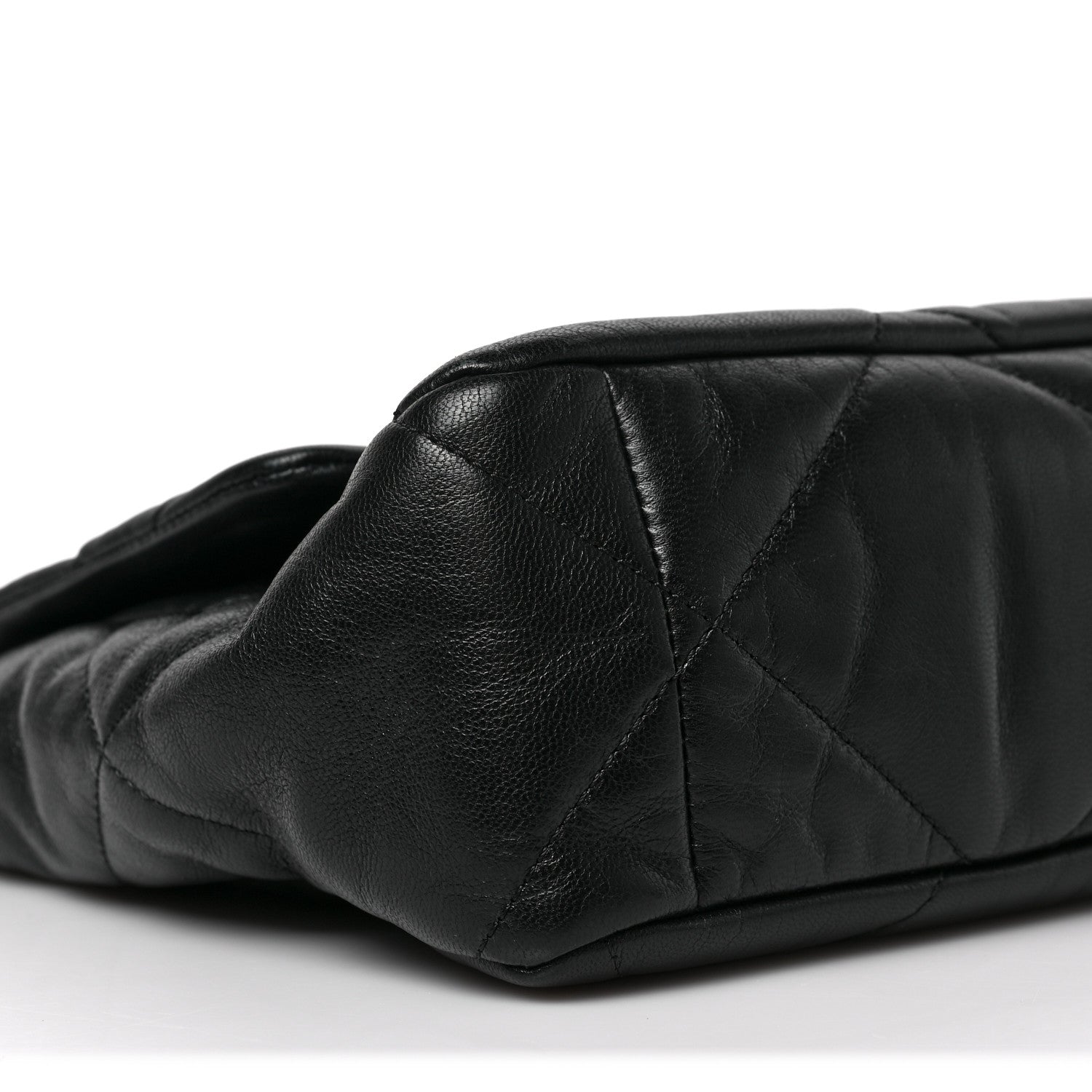 Chanel Lambskin Quilted Large Chanel 19 Flap Black 7 of 8