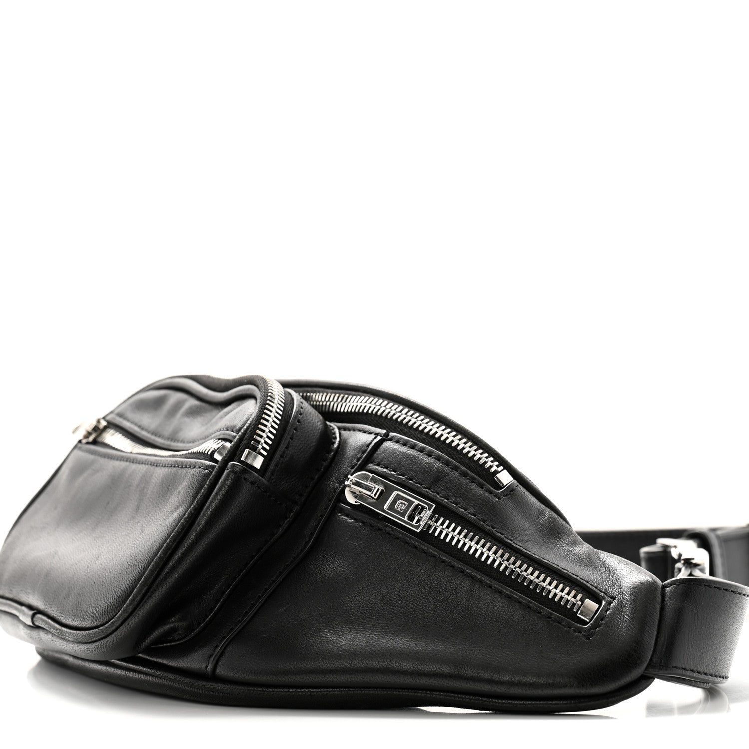 Alexander Wang Lambskin Attica Belt Bag Black 9 of 11