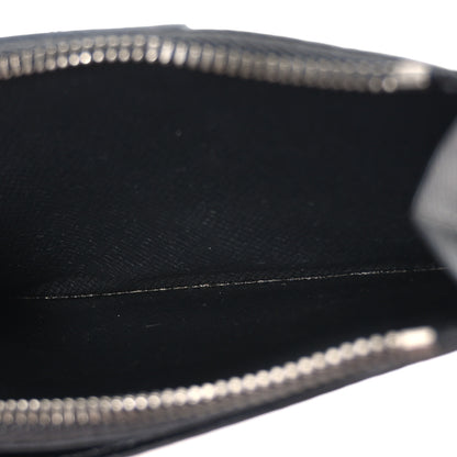 Louis Vuitton Monogram Eclipse Taiga Coin Card Holder 5 of 6