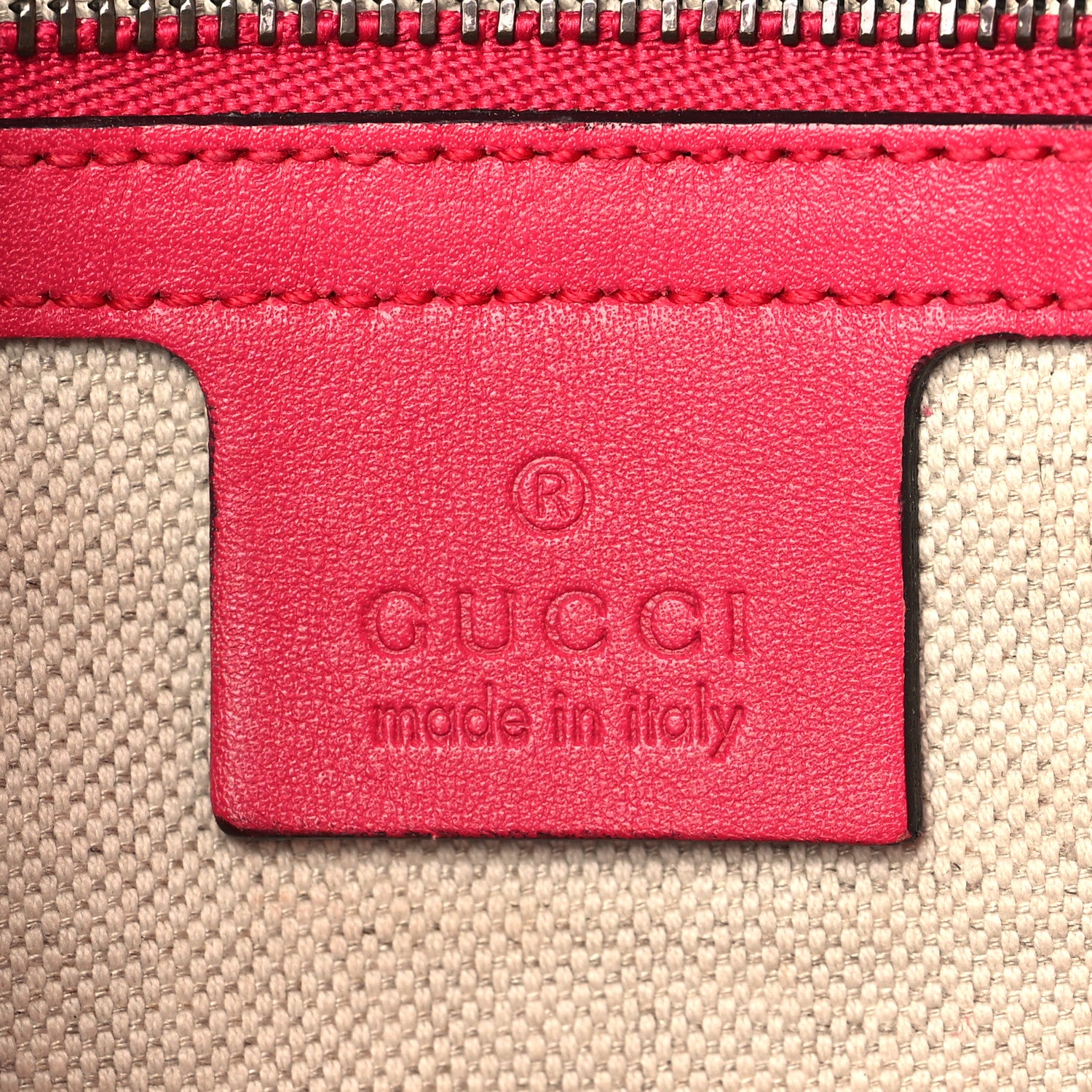 Gucci Patent Large Bright Bit Clutch Shocking Pink 6 of 10