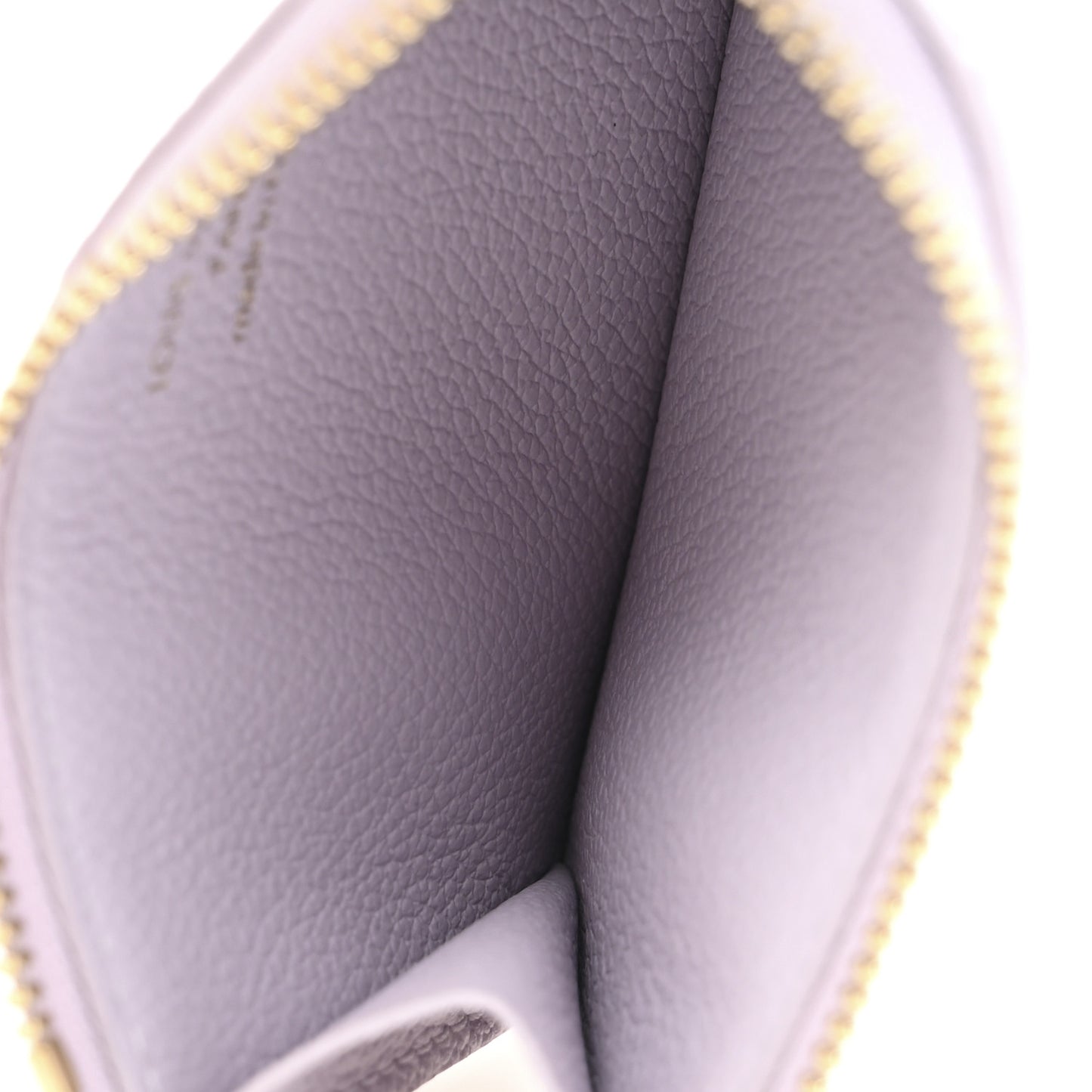 Empreinte Monogram Zipped Romy Card Holder Misty