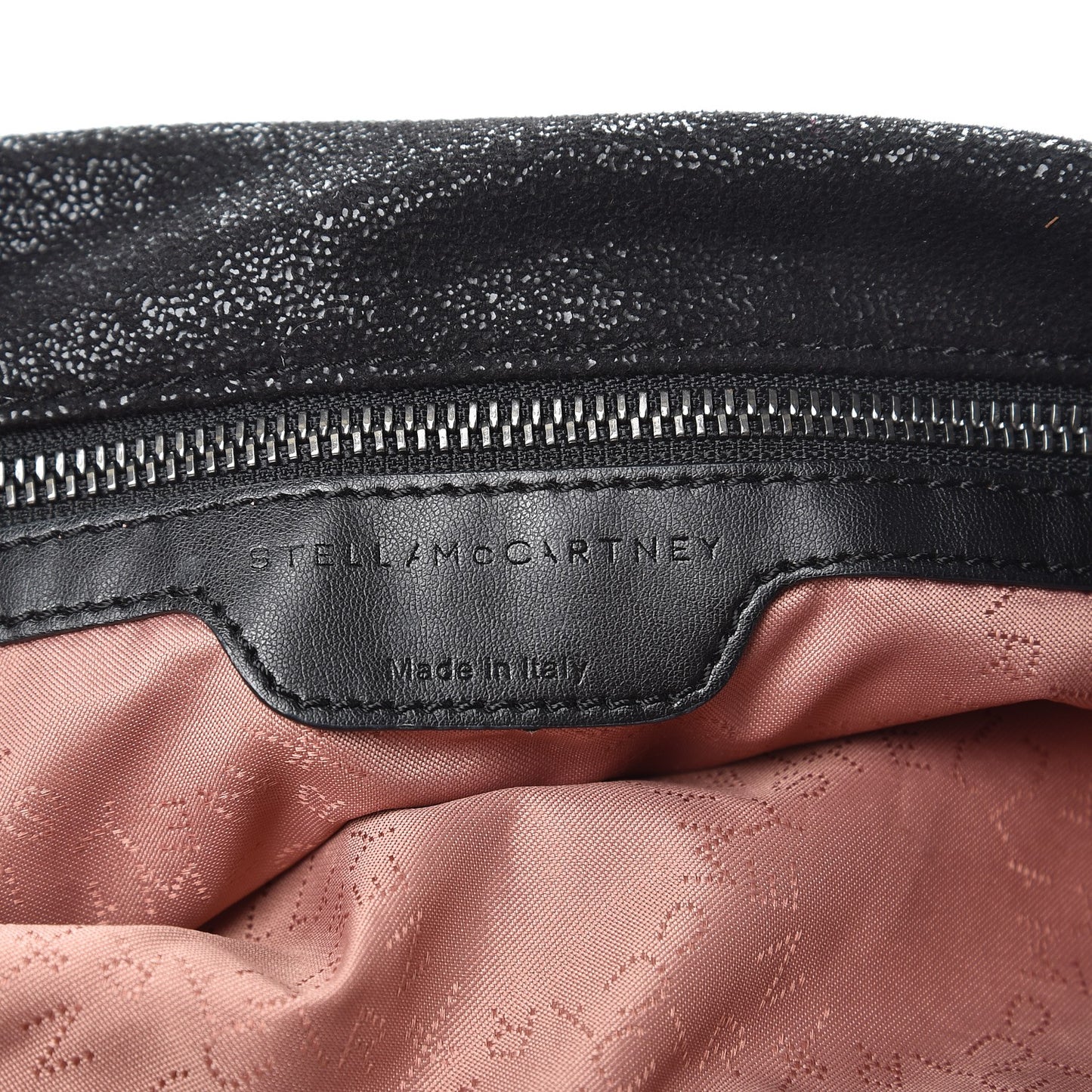 Shaggy Deer Falabella Fold Over Tote Black