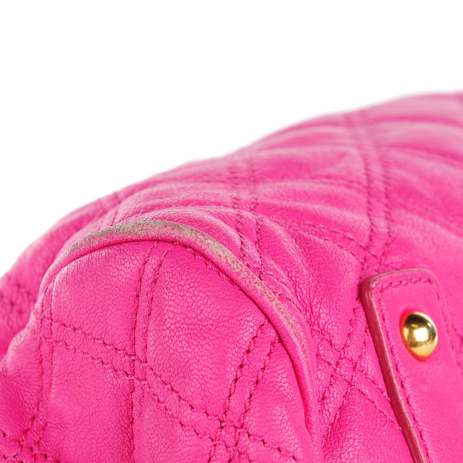 Marc Jacobs Calfskin Quilted Stam Bright Pink 12 of 15