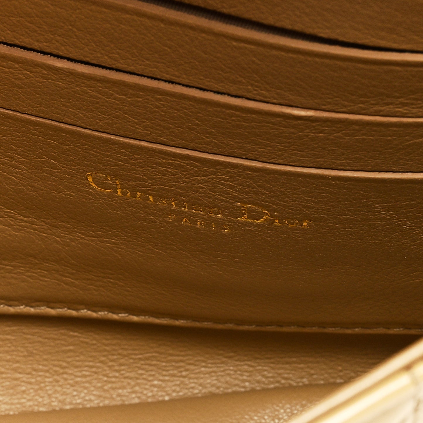 Patent Cannage New Lock Pouch Beige
