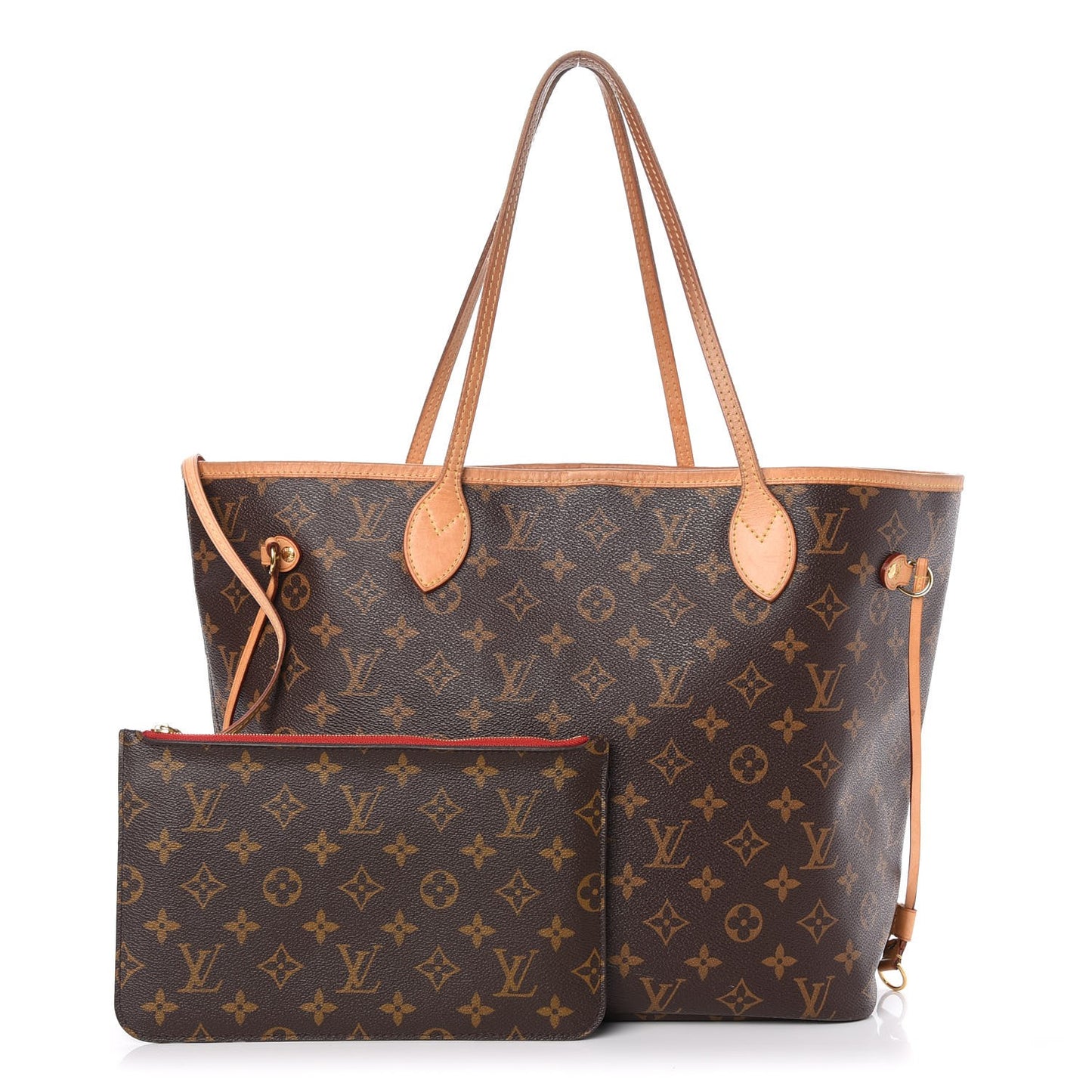 Monogram Neo Neverfull MM Cherry