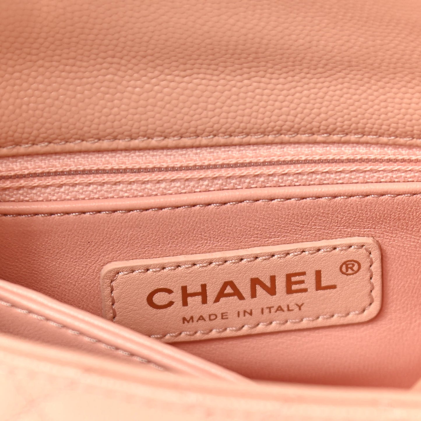 Caviar Quilted Extra Mini Coco Handle Flap Light Pink
