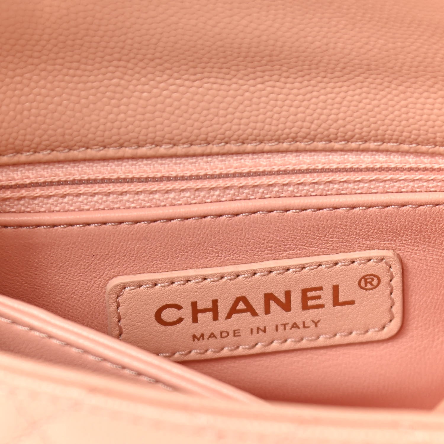 Chanel Caviar Quilted Extra Mini Coco Handle Flap Light Pink 6 of 11
