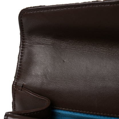 Gucci Velvet Moon Calfskin Crystal GG Monogram Small Dionysus Shoulder Bag Brown Vintage Cocoa Black Diamond 17 of 22