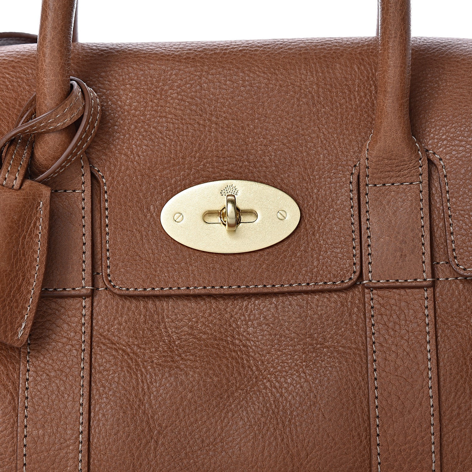Mulberry Natural Vegetable Tanned Small Bayswater Oak 11 of 11