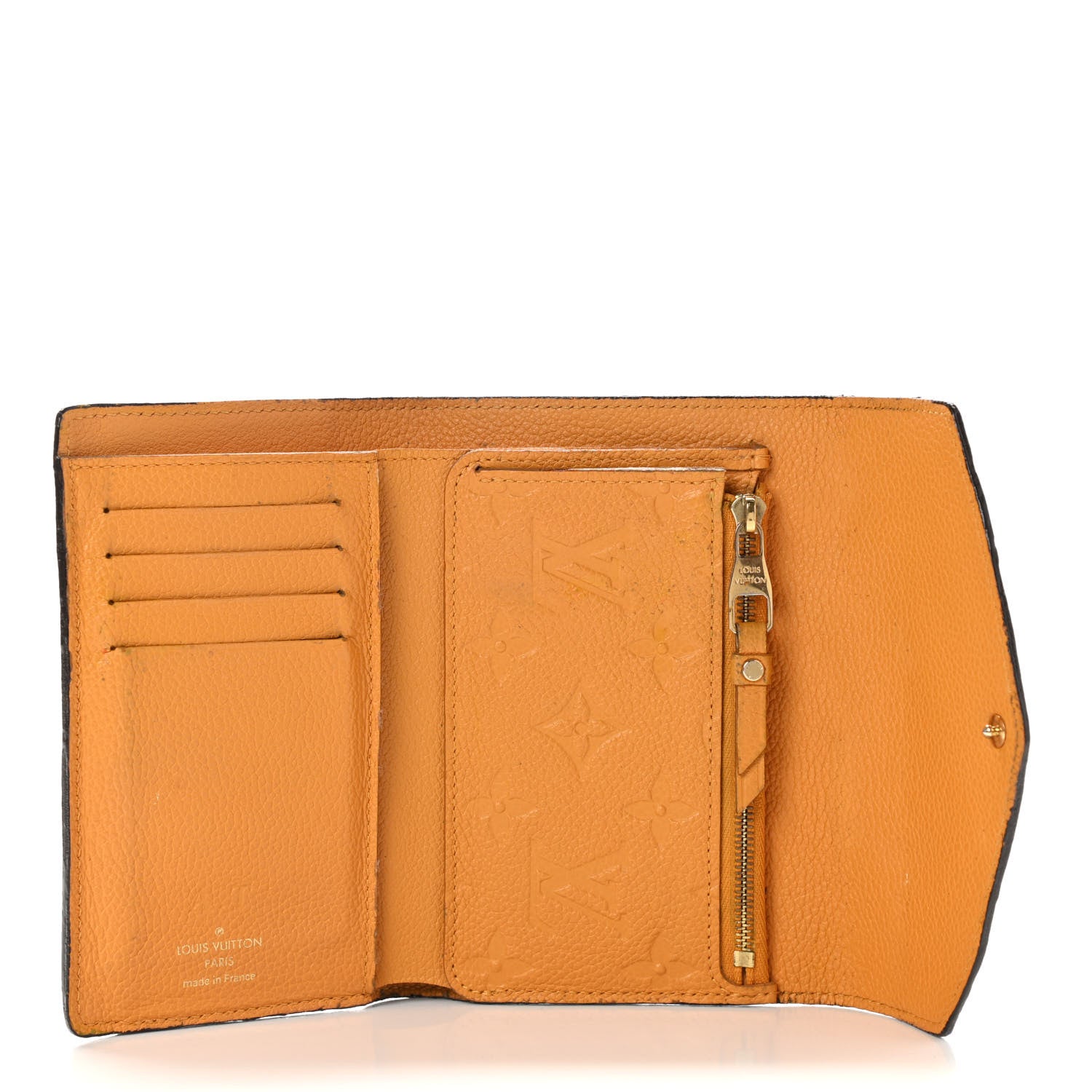 Louis Vuitton Empreinte Compact Curieuse Wallet Safran 5 of 20