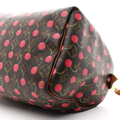 Louis Vuitton Monogram Cerises Speedy 25 10 of 13