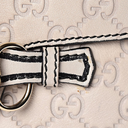 Gucci Guccissima Signature Medium Emily Chain Shoulder Bag Mystic White 8 of 19