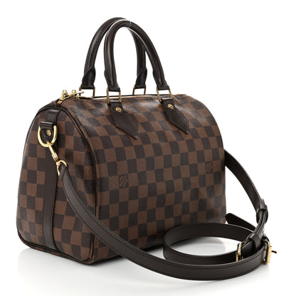 Louis Vuitton Damier Ebene Speedy Bandouliere 25 2 of 10