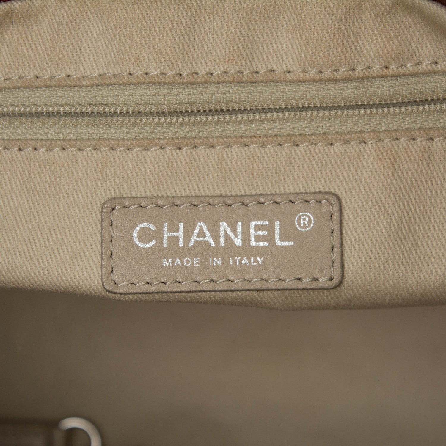 Chanel Caviar Timeless CC Soft Tote Dark Red 6 of 10