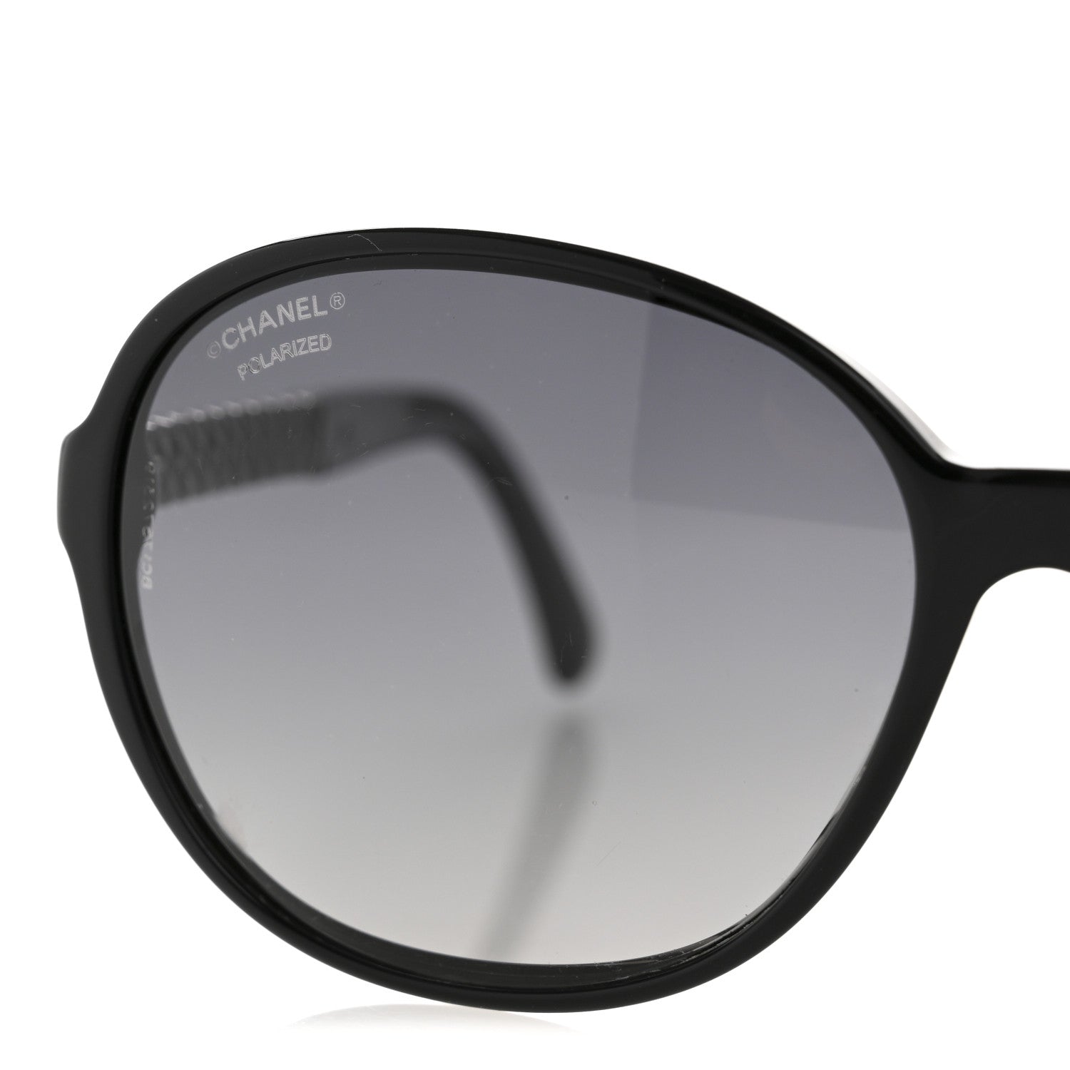 Chanel Acetate Chain Sunglasses 5304-A Black 7 of 9