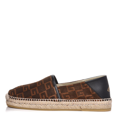 Gucci Suede Square G Mens Espadrilles 7 Sigaro 1 of 9