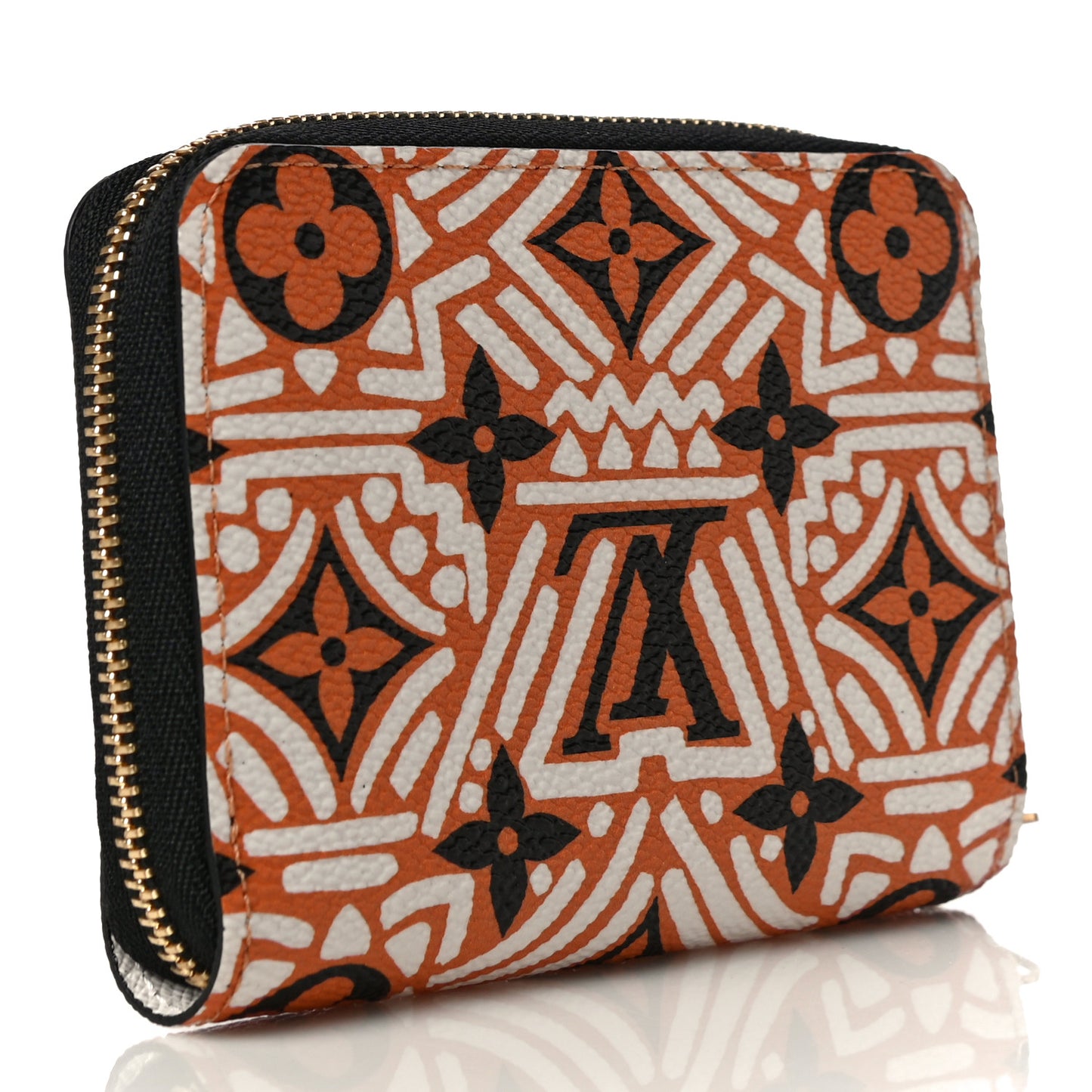 Monogram Giant Crafty Zippy Coin Purse Creme Caramel