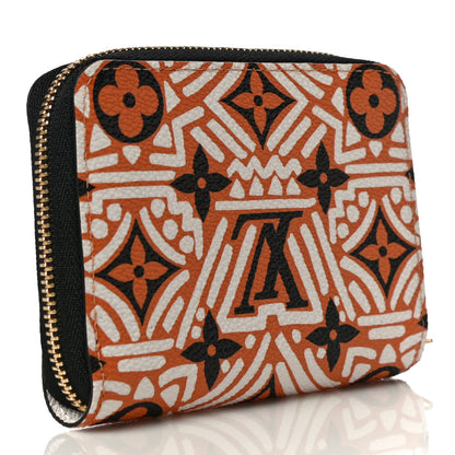 Louis Vuitton Monogram Giant Crafty Zippy Coin Purse Creme Caramel 3 of 10