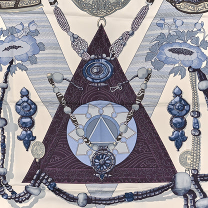 Hermes Silk Tibet Scarf 90 5 of 10