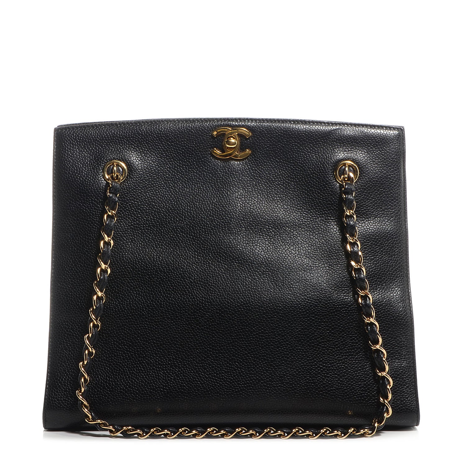 Caviar Shoulder Bag Black