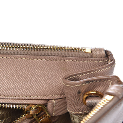 Prada Saffiano Medium Galleria Double Zip Tote Cammeo 16 of 30