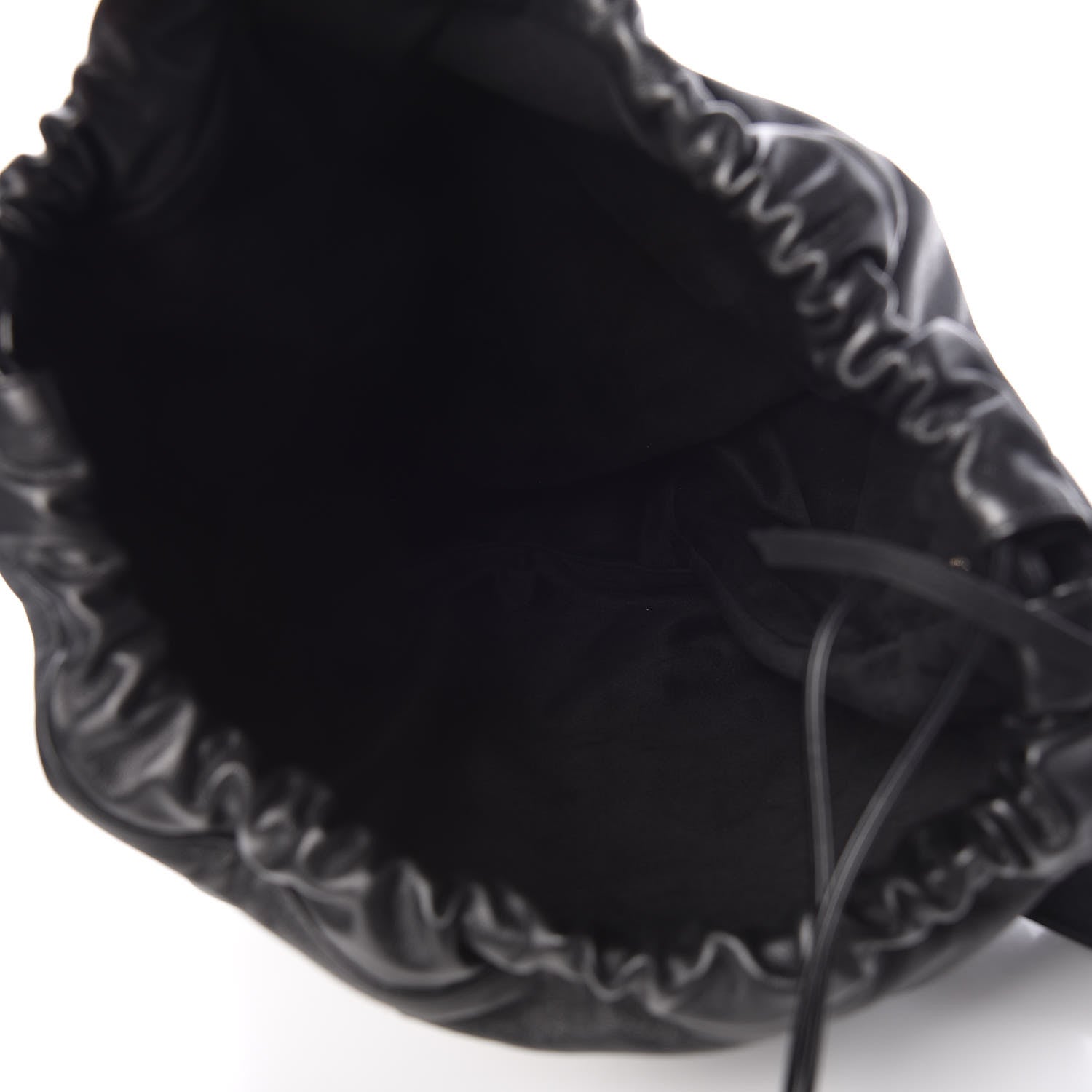 Saint Laurent Linen Canvas Teddy Shopping Bag Black 13 of 13
