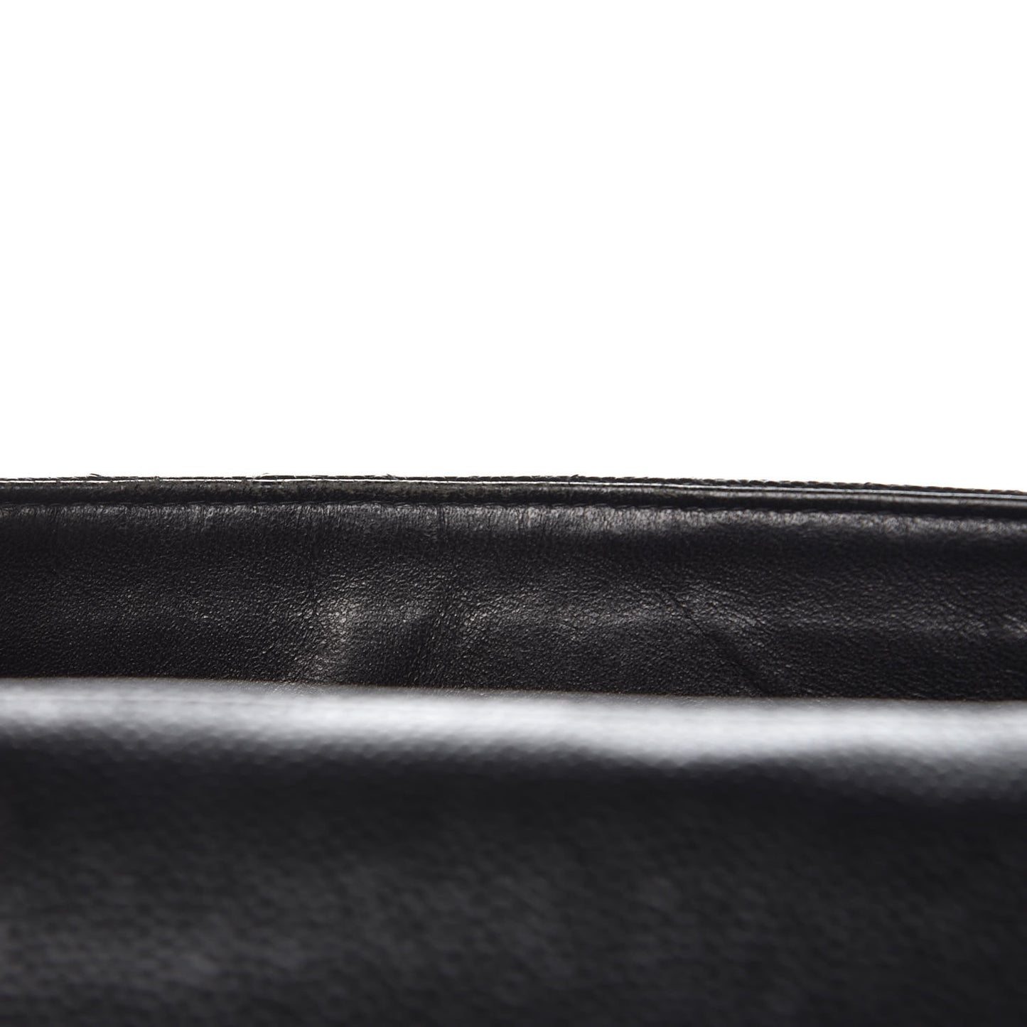 Caviar Quilted Jumbo Single Flap Black