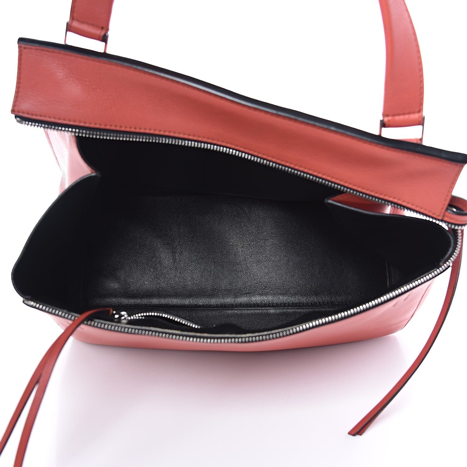Celine Drummed Calfskin Medium Edge Shoulder Bag Terracotta 5 of 14