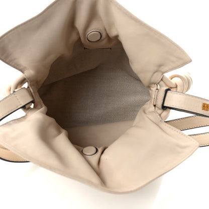 Loewe Calfskin Small Flamenco Knot Bag Ivory 5 of 16