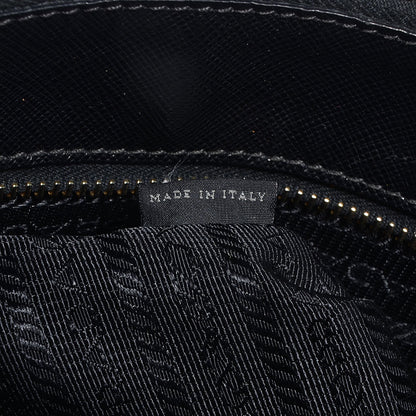 Prada Saffiano Lux Medium Double Zip Tote Nero Black 7 of 10