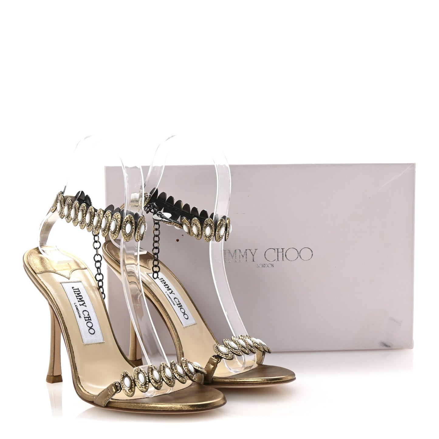 Metallic Nappa Glory 85 Pumps 37 Gold