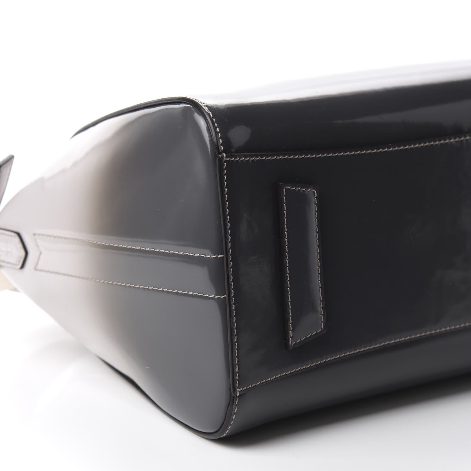 Givenchy Patent Lambskin Degrade Small Antigona Grey 7 of 11