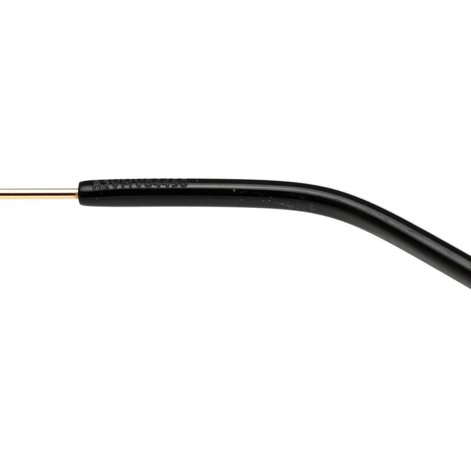 Saint Laurent Metal Aviator Sunglasses Gold Black 6 of 7