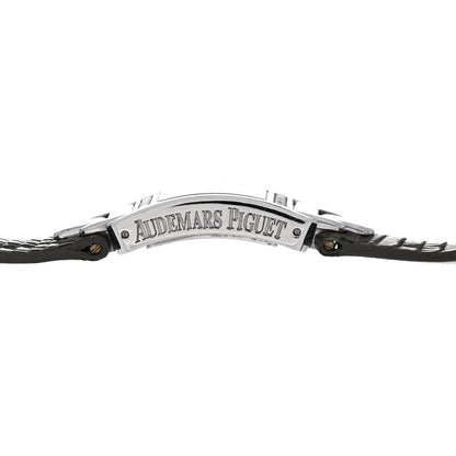 Audemars Piguet 18K White Gold Lizard Diamond Mother of Pearl 18.2mm Promesse Quartz Watch 67461BC.ZZ.A002LZ.02 5 of 7