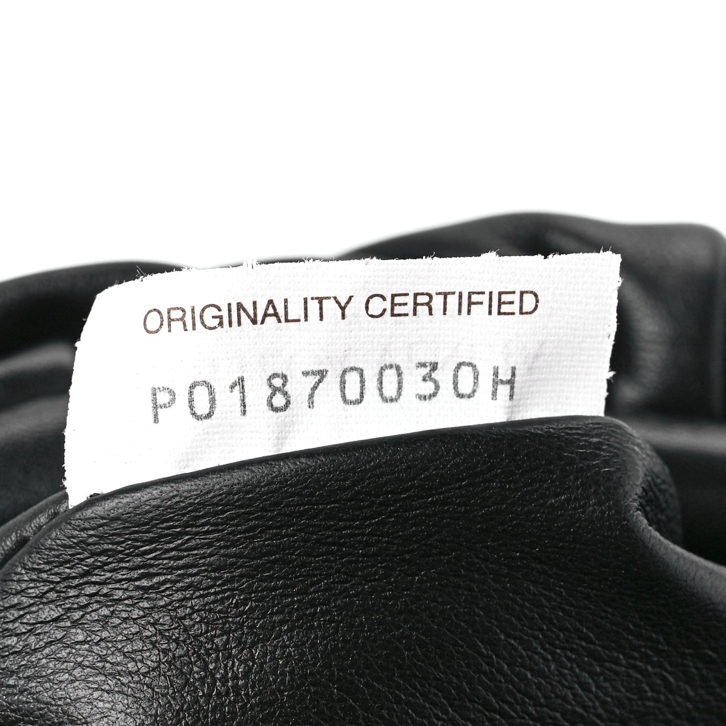 Nappa The Belt Chain Pouch Black