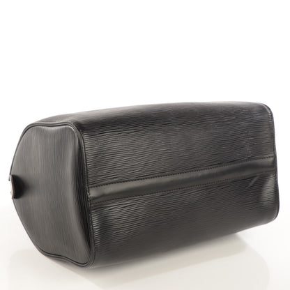 Louis Vuitton Epi Speedy 25 Black 4 of 7