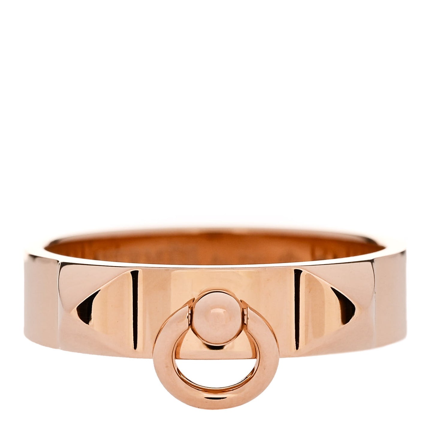 18K Rose Gold PM Collier De Chien Ring 58 8.5