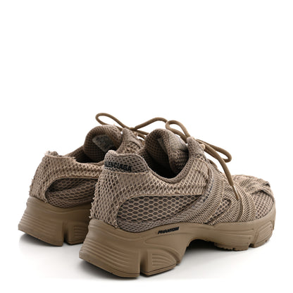 Balenciaga Fabric Mesh Womens Phantom Sneakers 38 Dark Beige 5 of 9