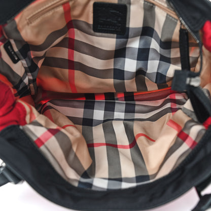 Burberry Nylon Small Buckleigh Packable Tote Red 5 of 11