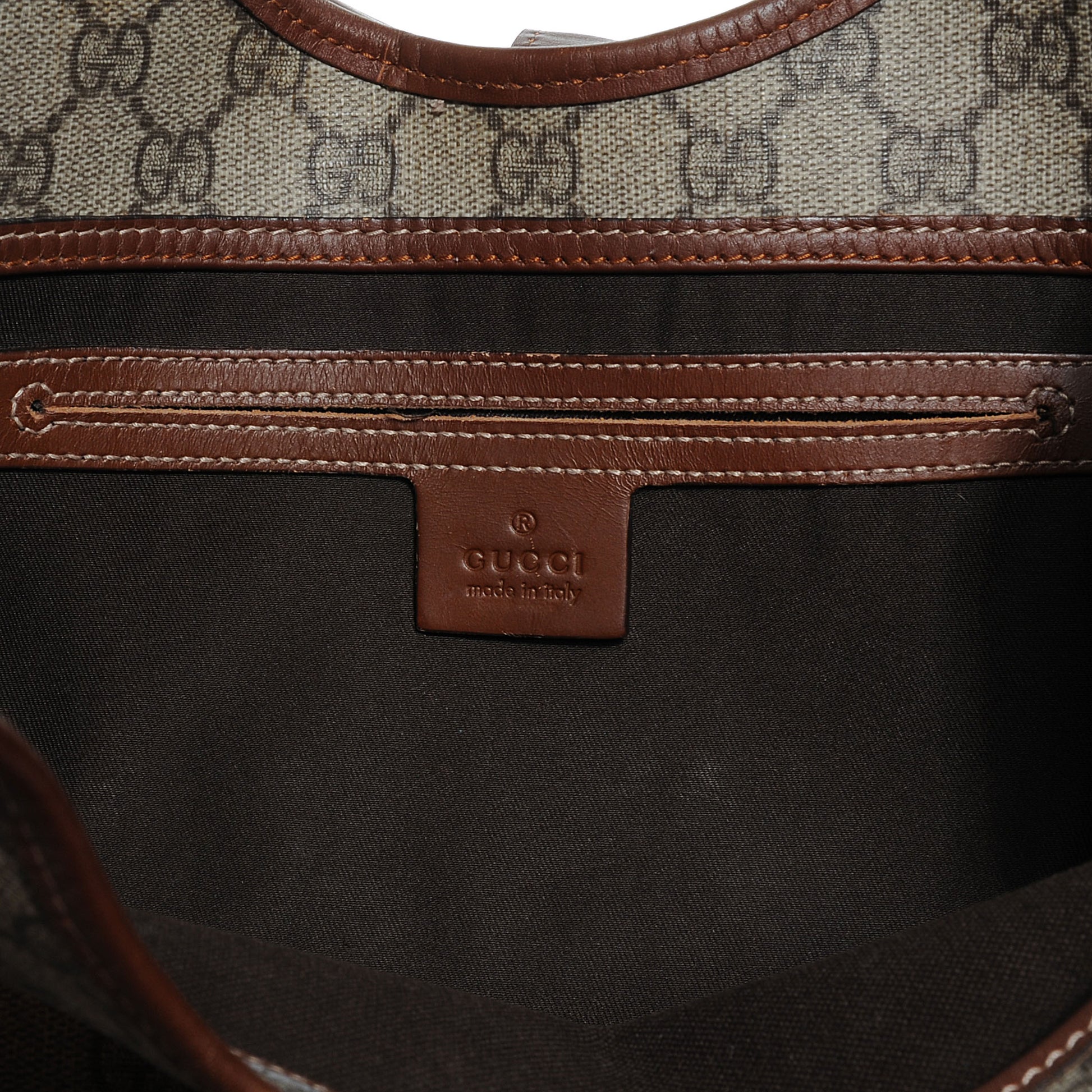 Gucci GG Plus Monogram Medium Joy Shoulder Bag Brown 7 of 9