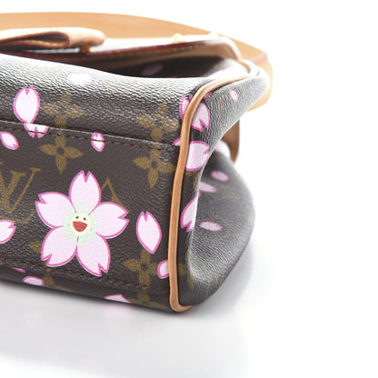 Louis Vuitton Monogram Cherry Blossom Sac Retro Bag Brown 7 of 9
