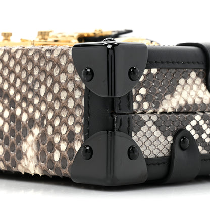 Louis Vuitton Snakeskin Petite Malle 7 of 12