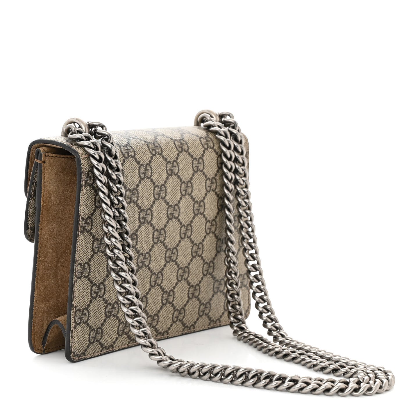 GG Supreme Monogram Mini Dionysus Shoulder Bag Taupe