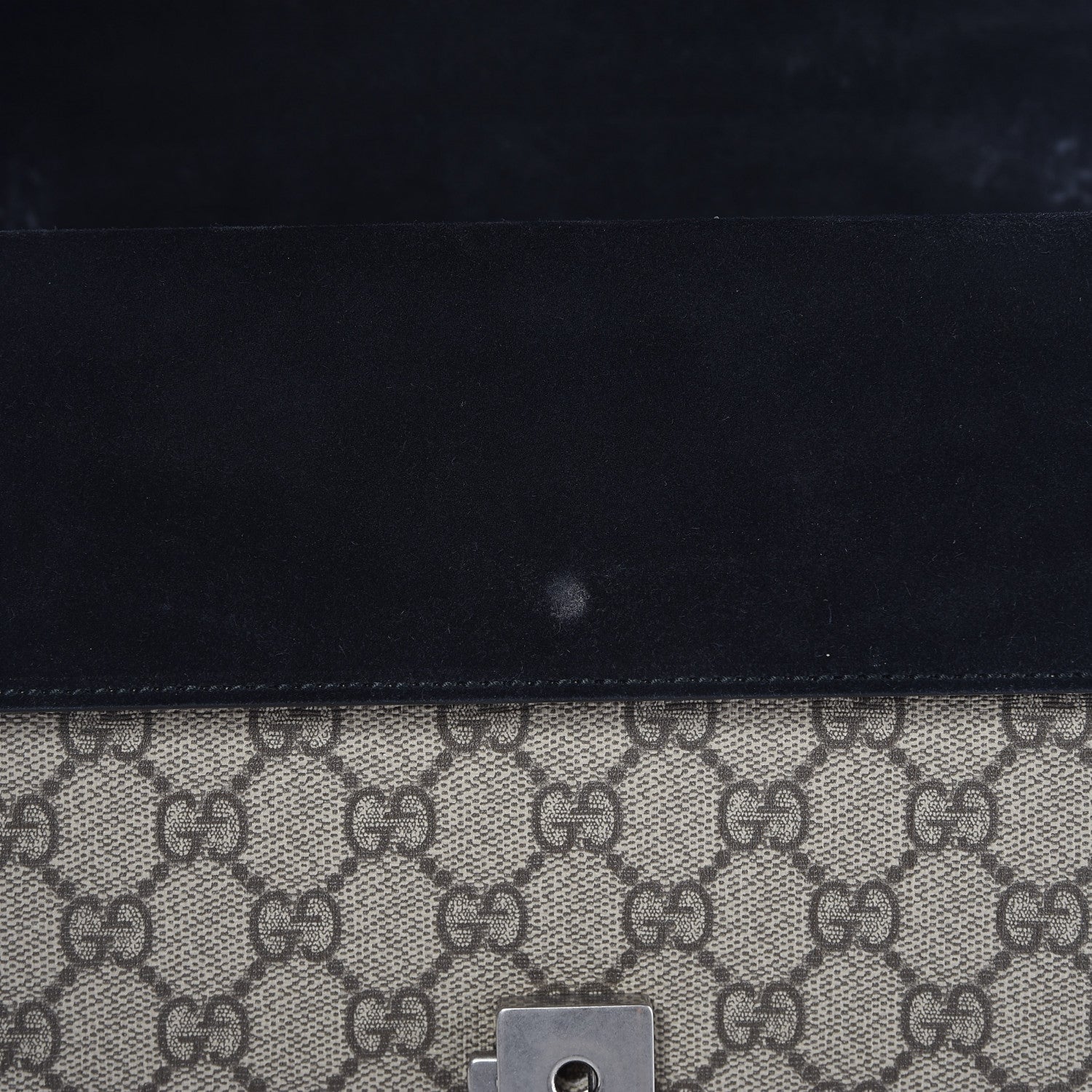 Gucci GG Supreme Monogram Small Dionysus Shoulder Bag Black 10 of 10